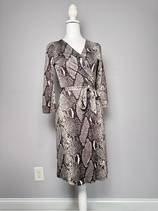 Diane Von Furstenberg Dresses & Skirts - DVF New Julian Two Snake-Print Silk Jersey Dress